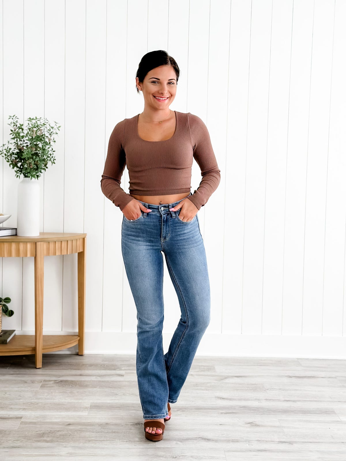 Slanke Pasvorm Jeans met Buikcontrole