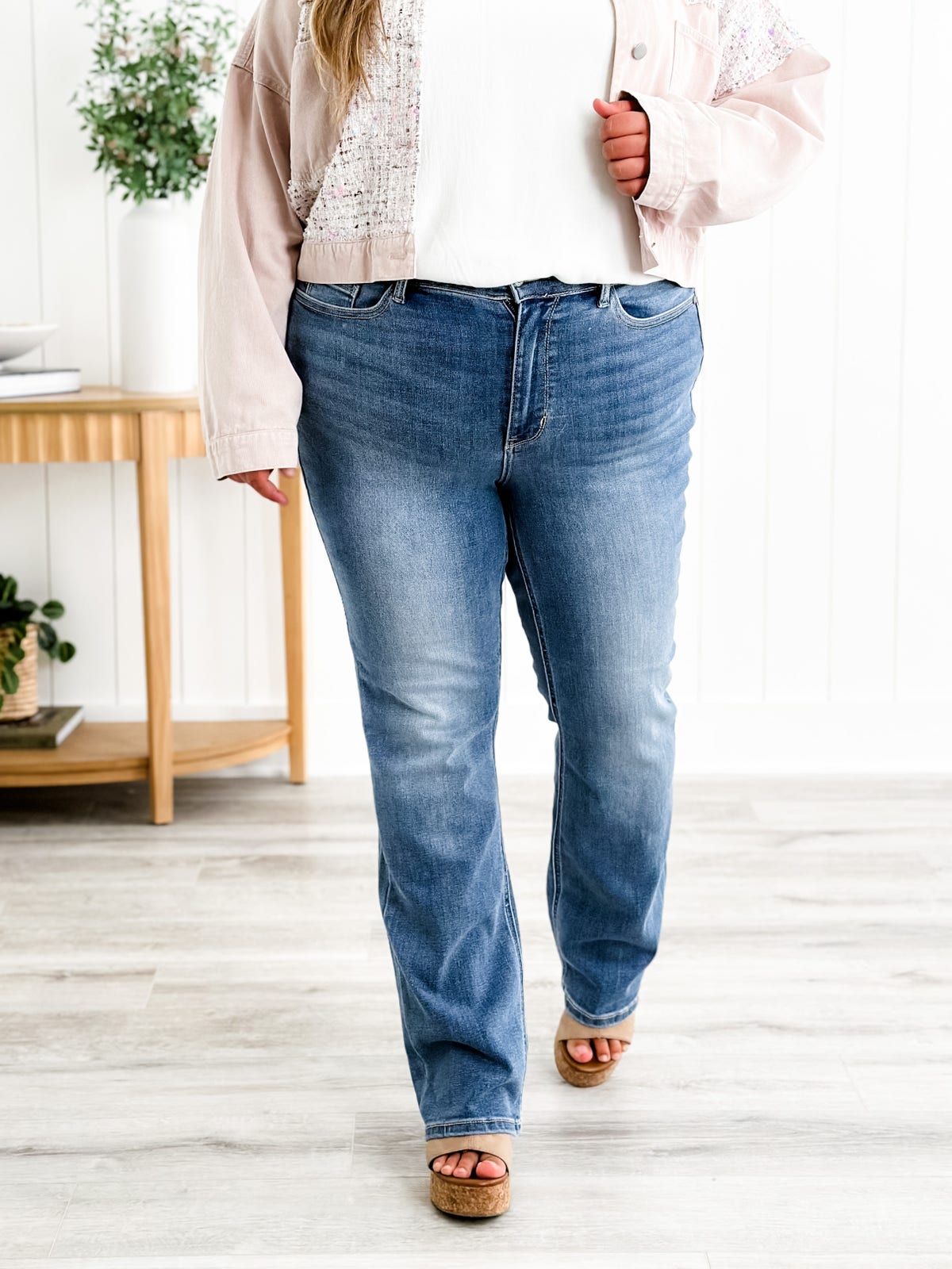 Slanke Pasvorm Jeans met Buikcontrole