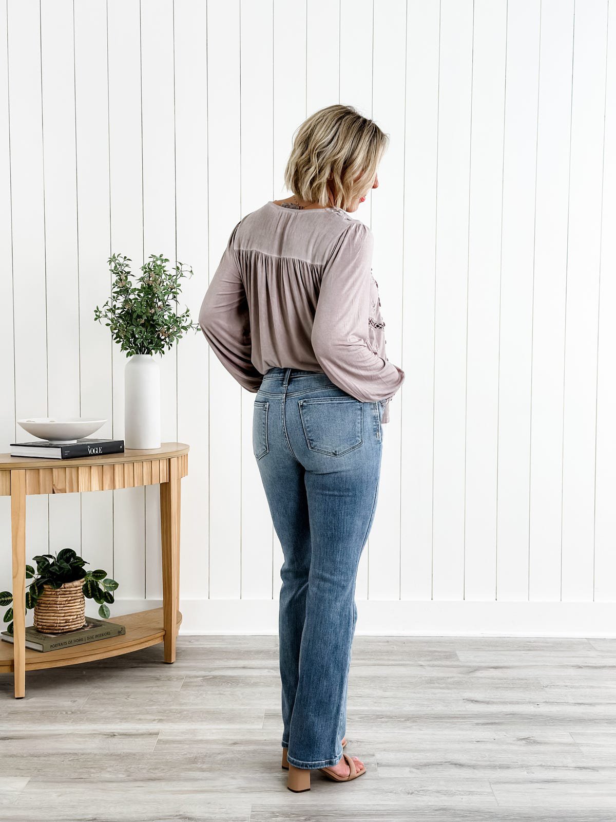 Slanke Pasvorm Jeans met Buikcontrole