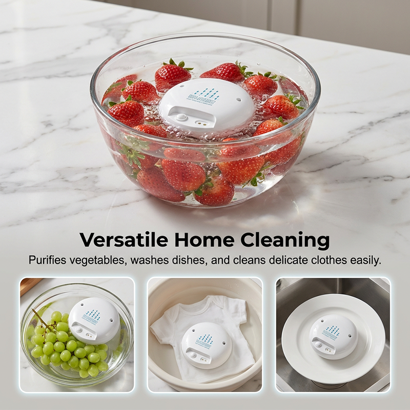 🍎Draagbare Ultrasone Reiniger voor Groente en Fruit💧✨