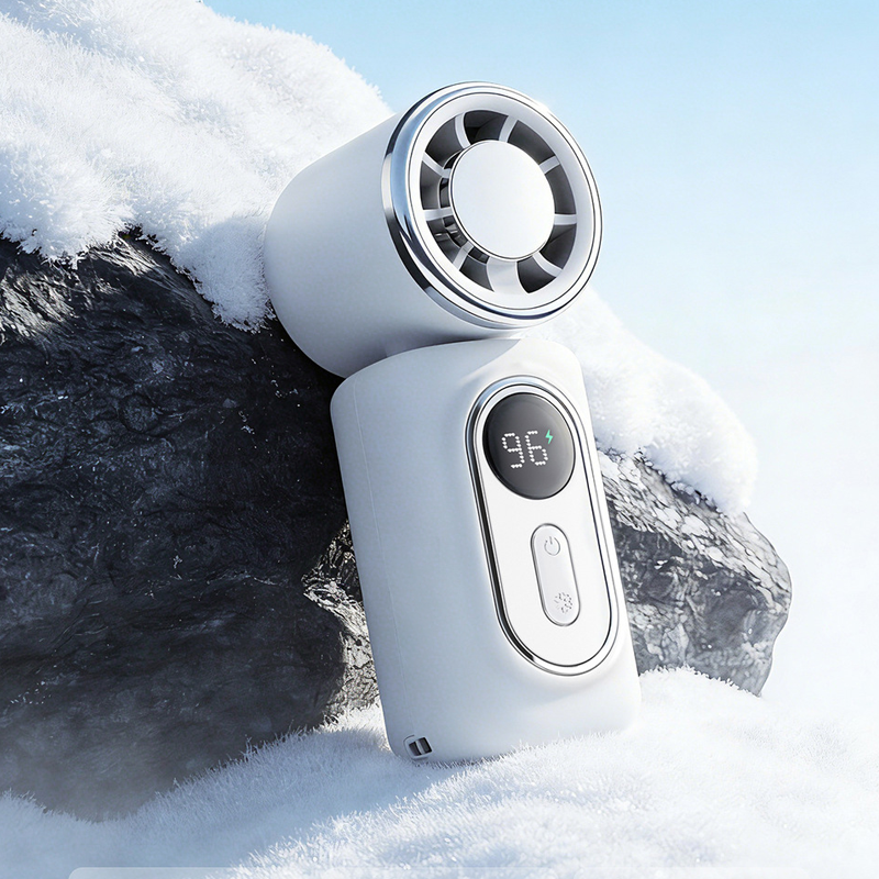 🌀💨Draagbare klemventilator met LED-display ❄️✨