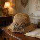 👒✨Elegante zonnehoed van gevlochten stro met strik