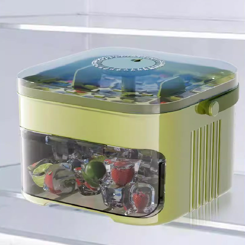2-in-1 draagbare ijsbox met dubbele laag❄️🍹