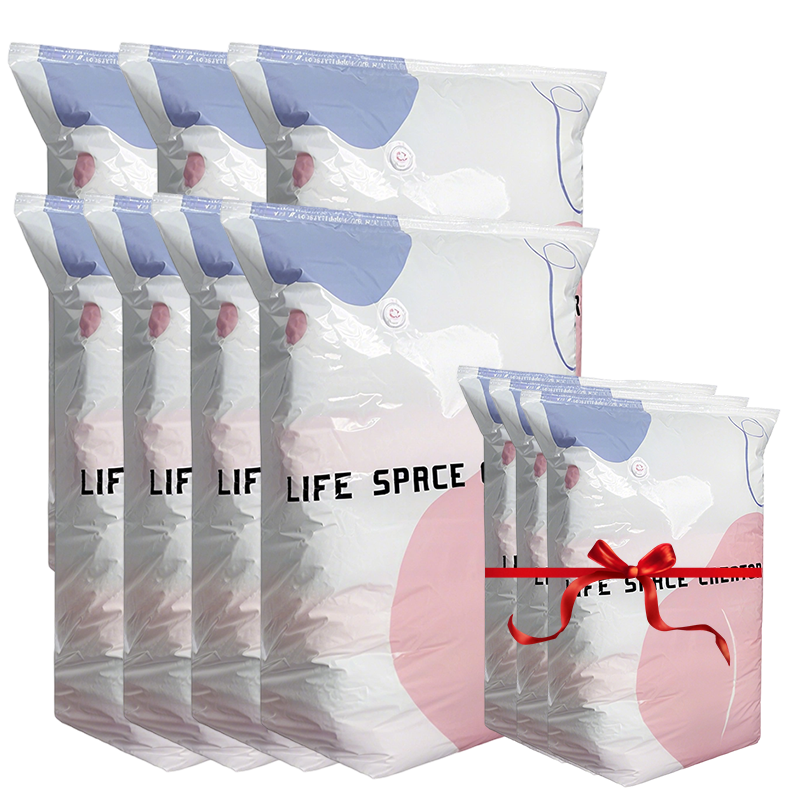 🔥50% KORTING 🎁 Koop 2 Krijg 1 Gratis! 🏆Pompvrije vacuüm opbergzakkenBespaar tot 80% ruimte, stofvrij en vochtbestendig, houdt kleding fris en schoon.Perfect voor dik beddengoed en groot seizoenskleding. 🛏️🗄️