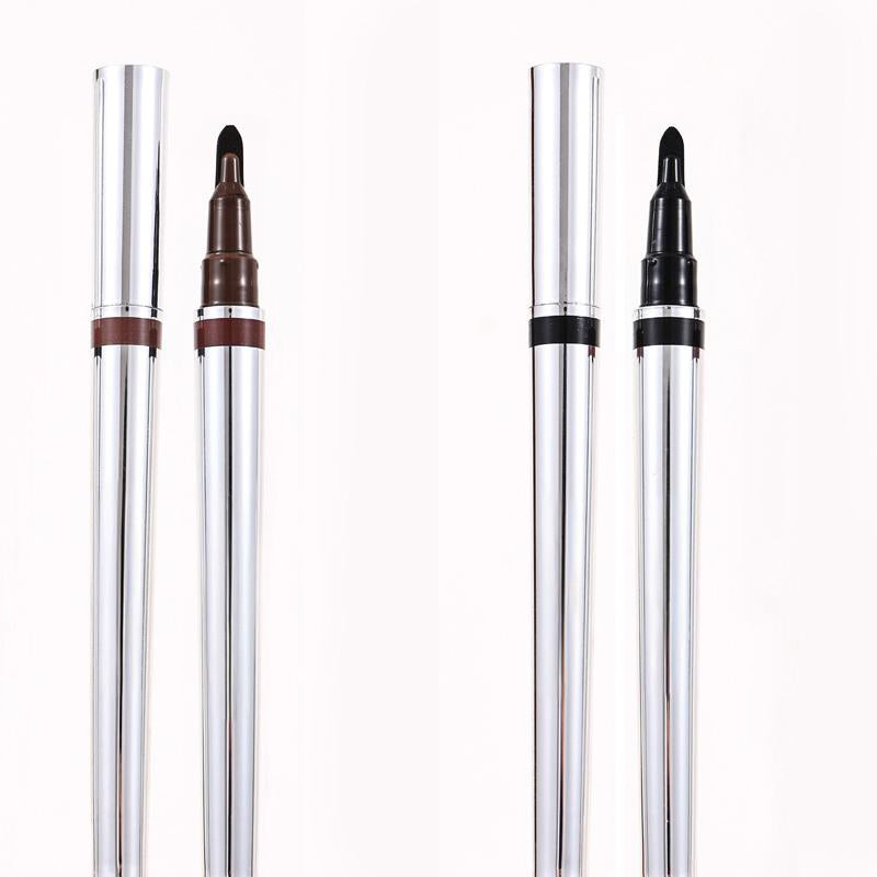 ✍️【Eyeliner met sponspunt】 – Met slechts één streek breng je een nauwkeurige eyeliner aan, zelfs als je nog geen ervaring hebt! 👁️✨