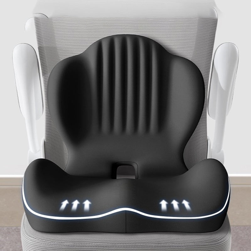 50% Korting – Ergonomisch Zitkussen van Memory Foam – Met Rugondersteuning – Voor Kantoor, Auto & Thuis