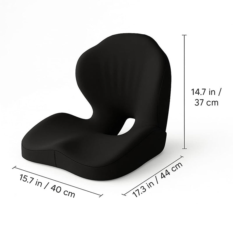 50% Korting – Ergonomisch Zitkussen van Memory Foam – Met Rugondersteuning – Voor Kantoor, Auto & Thuis