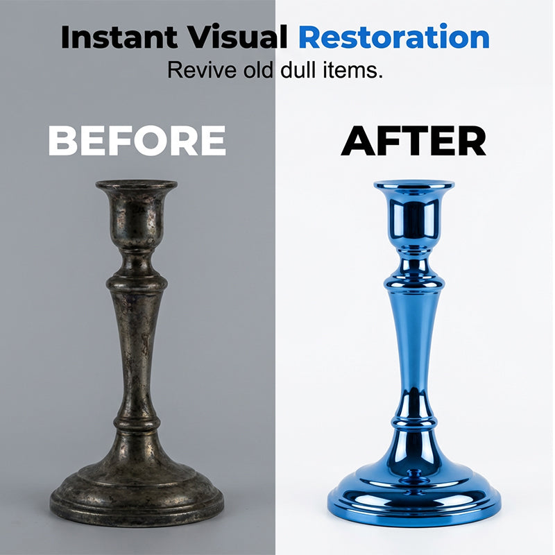🎨✨ Levendige Metallic Kunstverf | Sneldrogend & Roestwerend, Glanzende Metallic Afwerking voor Hobby- & DIY-Projecten