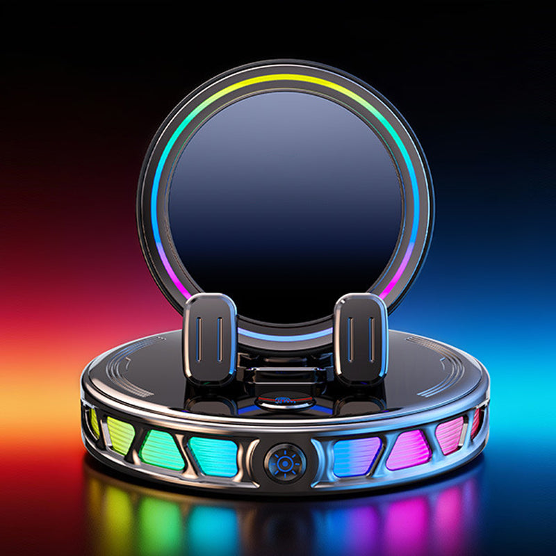 🚗 50% KORTING! 360° Draaibare Autohouder met Draadloos Opladen & RGB-Sfeerverlichting – Stijlvol & Slim | Eenvoudig te Monteren 🌈✨