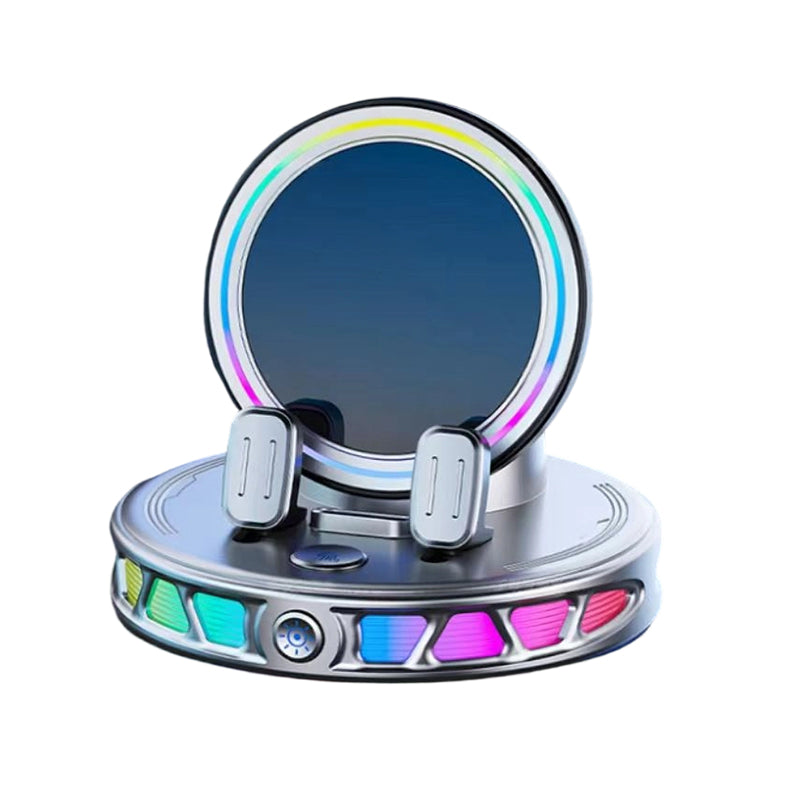 🚗 50% KORTING! 360° Draaibare Autohouder met Draadloos Opladen & RGB-Sfeerverlichting – Stijlvol & Slim | Eenvoudig te Monteren 🌈✨