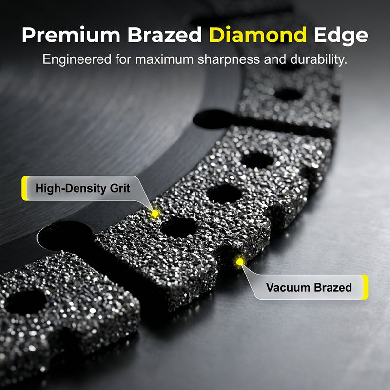 💎🧈 Zaag door graniet als boter! Multifunctioneel diamantzaagblad – koudgeperst, splintervrij & duurzaam