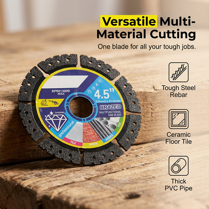 💎🧈 Zaag door graniet als boter! Multifunctioneel diamantzaagblad – koudgeperst, splintervrij & duurzaam