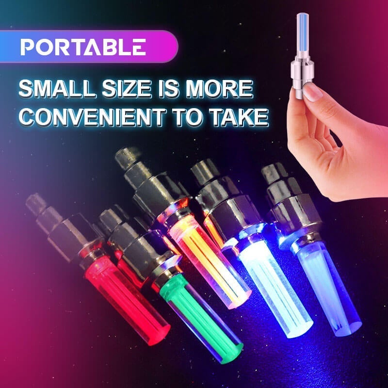 💡 Waterproof LED Wielverlichting — Trillingsactivering, Snelle Installatie, Fiets & Motor, 4 Kleuren ✨