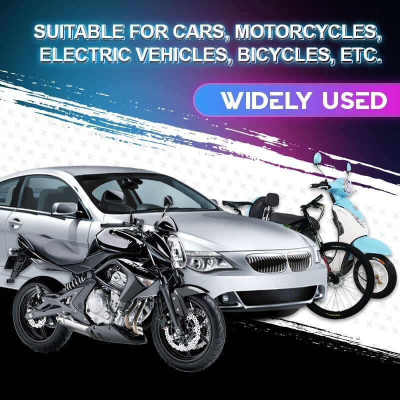 💡 Waterproof LED Wielverlichting — Trillingsactivering, Snelle Installatie, Fiets & Motor, 4 Kleuren ✨