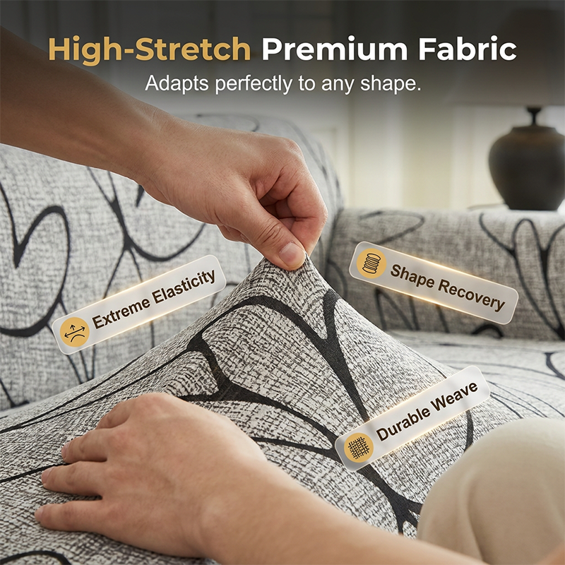 🛋️✨ Stretch Bankhoes – Geef je Oude Bank Snel een Frisse Nieuwe Look