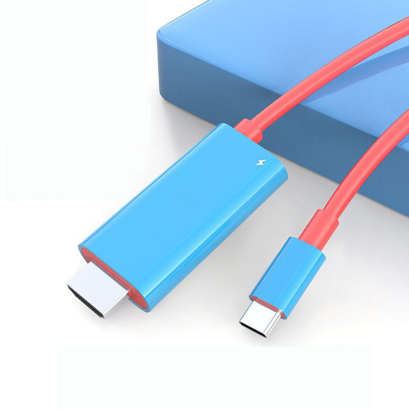📱➡️🖥️ 50% KORTING! 2m USB-C naar HDMI-kabel met PD – Spelen & Opladen Tegelijk, Zonder Lag | Voor Switch, Tablet & Telefoon 🎮⚡