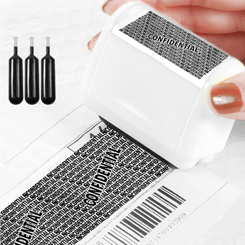 Anti-Diefstal Informatie Blokkeer Stempel