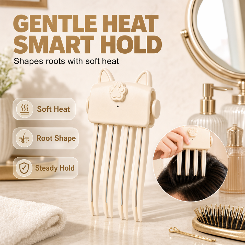 ☀️ Summer Deal! Verwarmde haarclip – creëert blijvend volume, ideaal voor vochtig zomerweer.