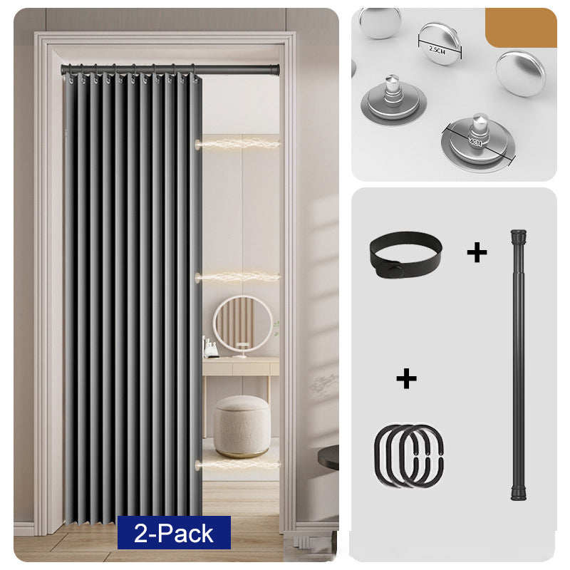 ⏰🔥 TIJDELIJKE AANBIEDING: 50% KORTING! ⭐ Magnetisch Vouwgordijn Zonder Boren