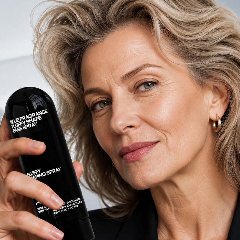 💥Tijdelijke korting!🔥 Langdurige Volumespray Fluffy Hair Shaping Spray 9 – 90 ml – Natuurlijk Volume & Sterke Hold voor Volwassen Haar