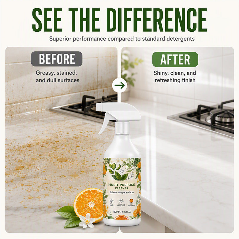 🍋 50% KORTING! Multifunctionele Ontvettingsspray – Krachtige Vetverwijderaar voor Keuken & Fornuis | Snel & Eenvoudig