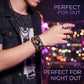 ✨ Glow-in-the-Dark 12 Sterrenbeelden Leren Armband (6,9/8,1 inch) - Nu 50% Korting! 🌌