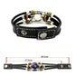 ✨ Glow-in-the-Dark 12 Sterrenbeelden Leren Armband (6,9/8,1 inch) - Nu 50% Korting! 🌌