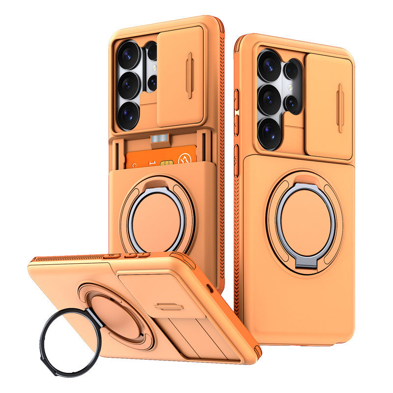 📢📢 50% KORTING!! ⏰📱2-in-1 Schokbestendige Telefoonhoes met Verborgen Kaarthouder NL