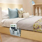 🛏️ KOOP 2, KRIJG 1 GRATIS – Vilten Bedhangorganizer | Voor Boeken, Telefoon, Bril & Afstandsbediening | Praktische Opbergtas voor Naast het Bed | Alles Binnen Handbereik