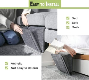 🛏️ KOOP 2, KRIJG 1 GRATIS – Vilten Bedhangorganizer | Voor Boeken, Telefoon, Bril & Afstandsbediening | Praktische Opbergtas voor Naast het Bed | Alles Binnen Handbereik