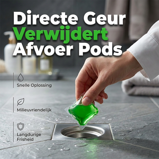 🥳2026 HOT SALE🥳💞50K+ VERKOCHT! ｜Afvoer Ontgeuringscapsules – Bio-enzymformule neutraliseert geuren bij de bron. Onmiddellijk frisse geur, geen agressieve chemicaliën. Zeg vaarwel tegen gênante geuren. 🚰✅