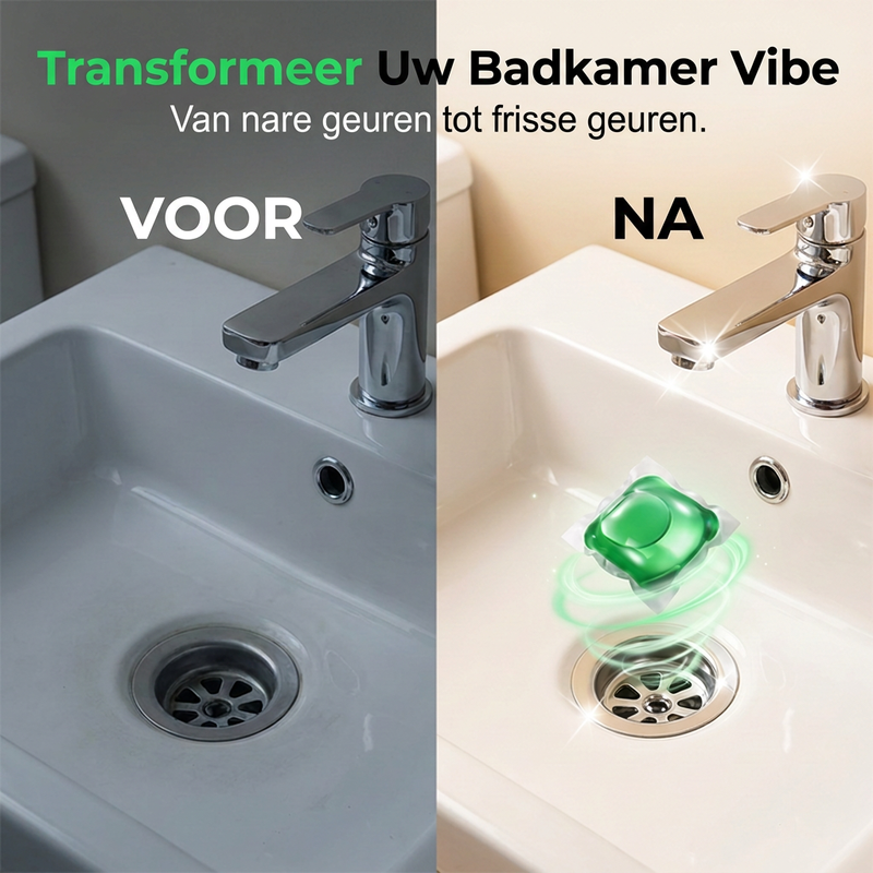 🥳2026 HOT SALE🥳💞50K+ VERKOCHT! ｜Afvoer Ontgeuringscapsules – Bio-enzymformule neutraliseert geuren bij de bron. Onmiddellijk frisse geur, geen agressieve chemicaliën. Zeg vaarwel tegen gênante geuren. 🚰✅
