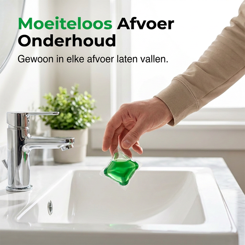 🥳2026 HOT SALE🥳💞50K+ VERKOCHT! ｜Afvoer Ontgeuringscapsules – Bio-enzymformule neutraliseert geuren bij de bron. Onmiddellijk frisse geur, geen agressieve chemicaliën. Zeg vaarwel tegen gênante geuren. 🚰✅