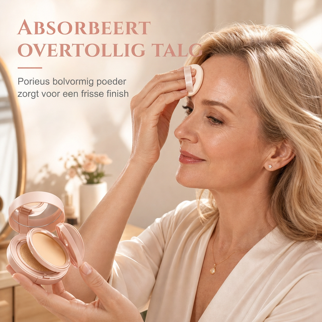 2-in-1 Lichtgevende Perfecte Air Cushion BB Crème en Compact Poeder