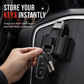 📢📢  1+1 gratis🚗 Autosleutelhouder met haak – ruimt dashboard op, geen gerammel meer. 3M zelfklevend, zonder boren – ook voor toegangspassen! ✨🔑