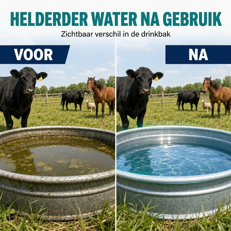 ⏰🎁Sneloplossende reinigingstabletten voor veewaterreservoirs