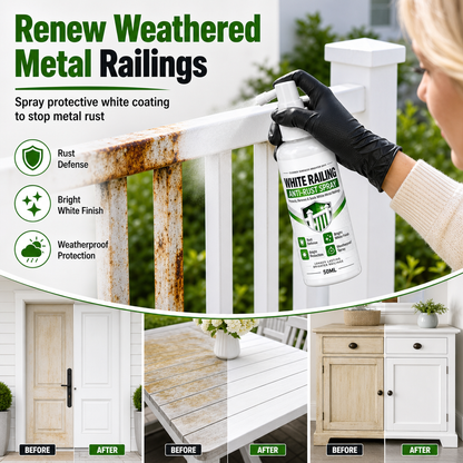 Witte Reparatiespray voor Hout: Deuren, Tafels & Kasten