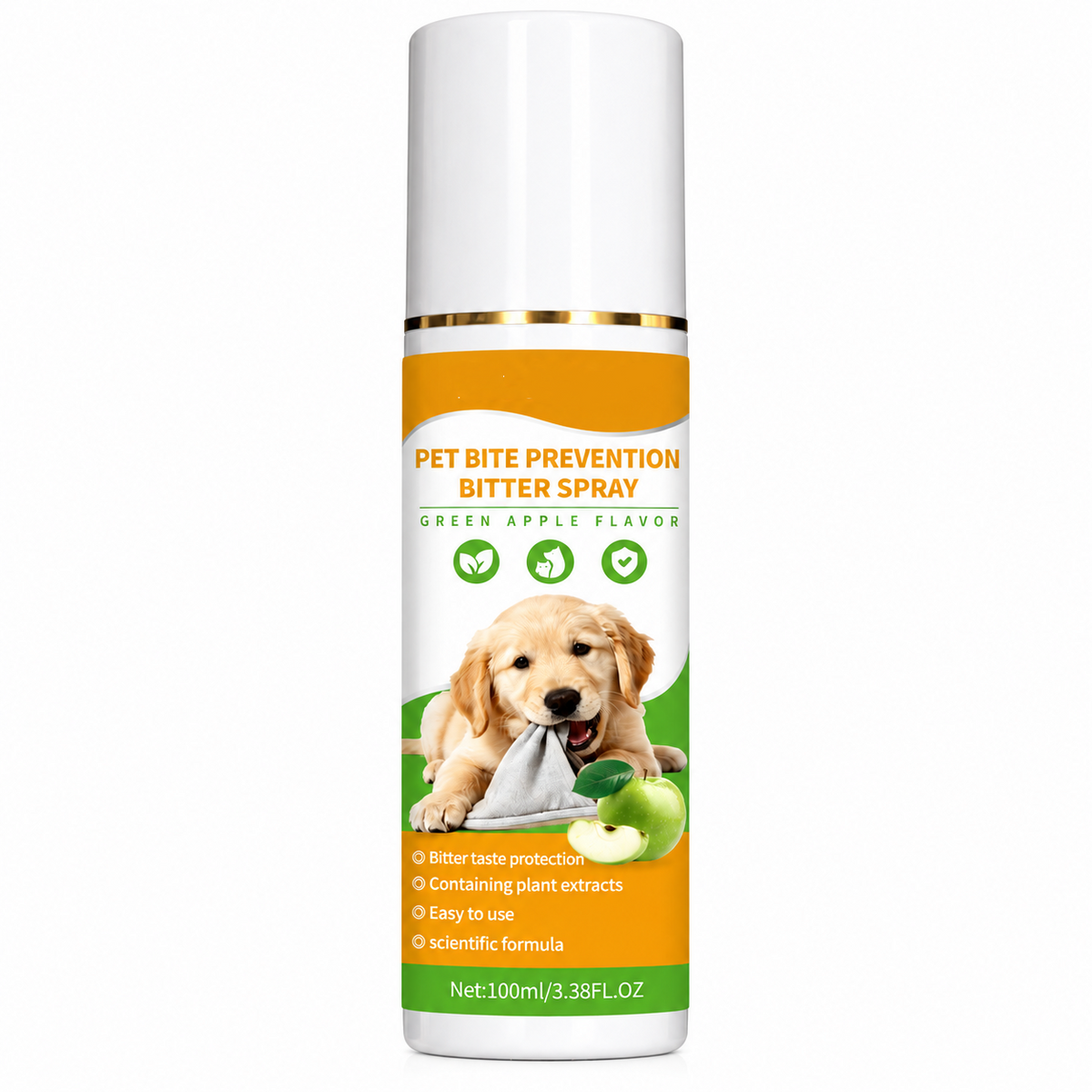 Bittere spray tegen kauwen voor huisdieren
