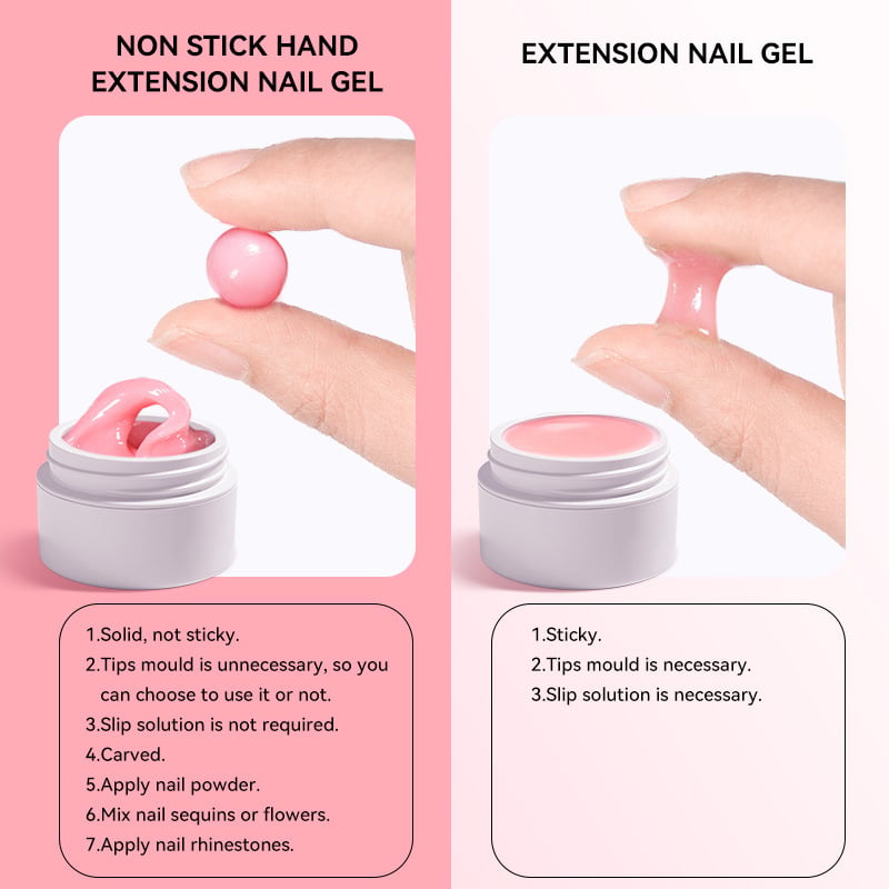 💅 50% KORTING | Nagelverlengingsgel – Sterk, glad en makkelijk in vorm te brengen