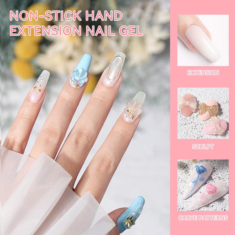 💅 50% KORTING | Nagelverlengingsgel – Sterk, glad en makkelijk in vorm te brengen