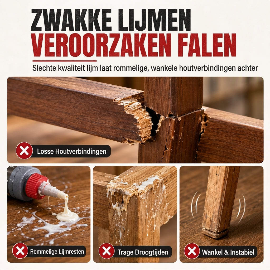 Krachtige houtlijm voor meubelreparatie