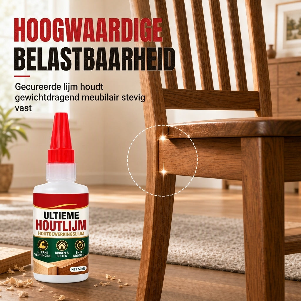 Krachtige houtlijm voor meubelreparatie