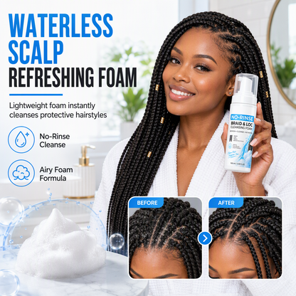 Waterloze Reinigingsmousse voor Dreadlocks en Vlechten