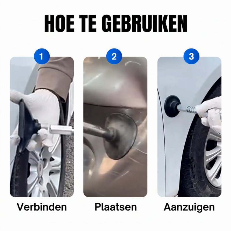 📢📢 50% KORTING!! ⏰ De Magische Deukhersteler - Zuignap Gereedschap voor Autoschade en Deukherstel
