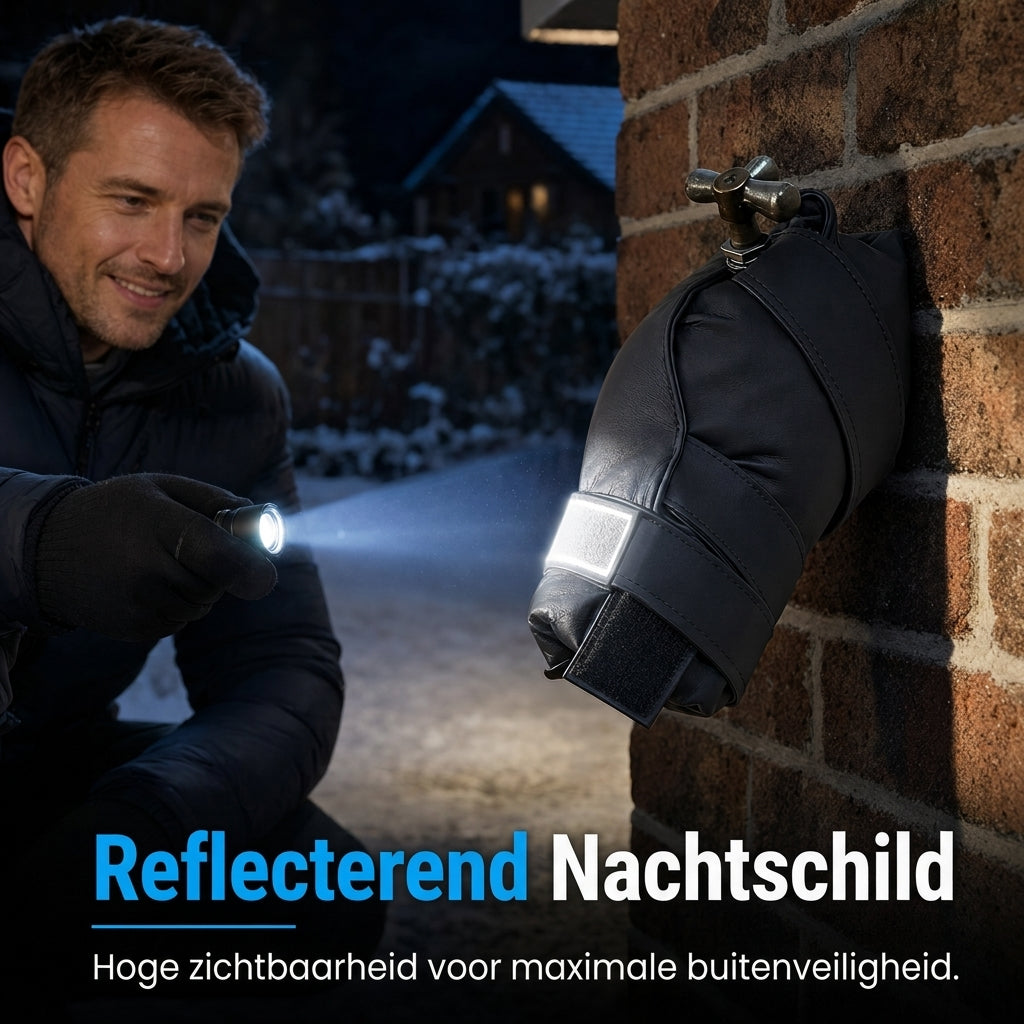 Buitenkraanhoes voor winterse vorstbescherming