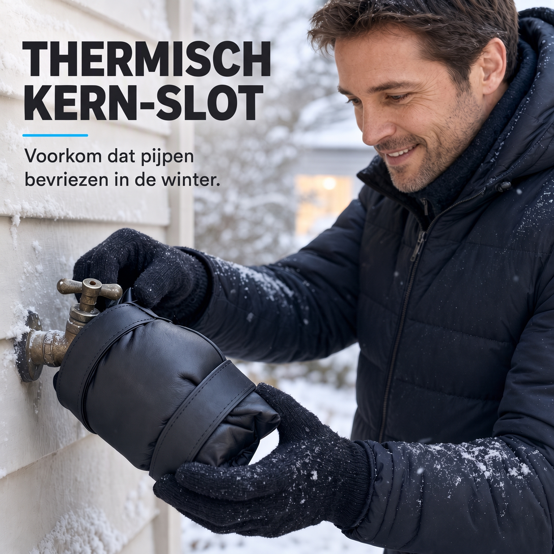 Buitenkraanhoes voor winterse vorstbescherming