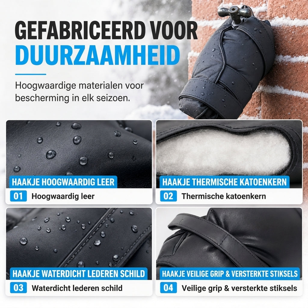 Buitenkraanhoes voor winterse vorstbescherming