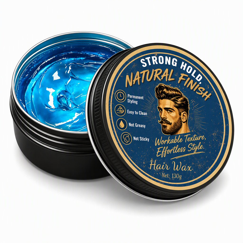 📢📢 1+1 gratis💈 Herenhaarpomade met colognegeur – Matte afwerking, sterke hold & volume | Wateroplosbaar & langdurig effect