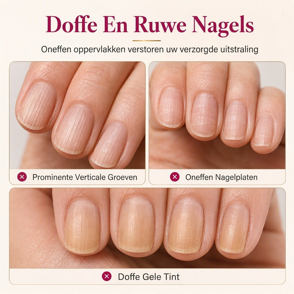 Delen onmiddellijk gladmaken! Natuurlijke opvuller voor nagelribbels