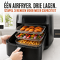 Stapelbare Airfryer-rekken